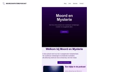 Schermafbeelding van moordenmysterie.nl