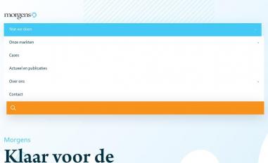 Schermafbeelding van morgens.nl