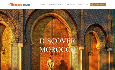 Schermafbeelding van moroccotours.co