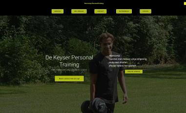 Schermafbeelding van morrispersonaltraining.nl