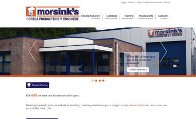 Schermafbeelding van morsinkhoreca.nl