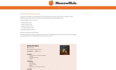 Schermafbeelding van moscowmule.nl