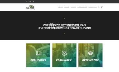 Schermafbeelding van motief.org