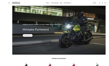Schermafbeelding van motoplexpurmerend.nl