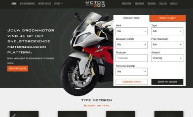Schermafbeelding van motor2go.nl