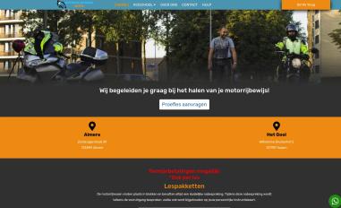 Schermafbeelding van motorrijschoolbetti.nl