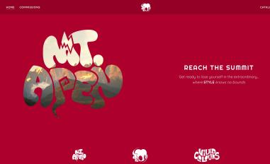 Schermafbeelding van mountapen.com