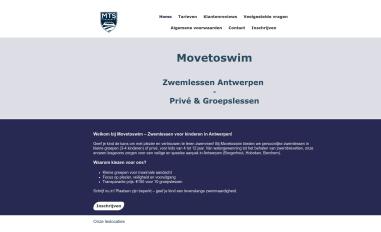 Schermafbeelding van movetoswim.be