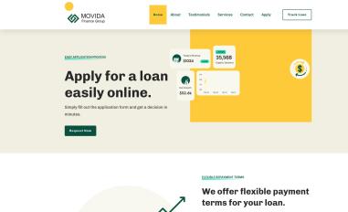 Schermafbeelding van movidafinancegroup.com