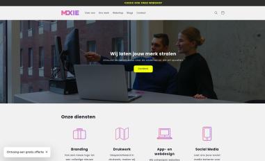 Schermafbeelding van moxiemedia.nl