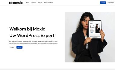 Schermafbeelding van moxiq.nl