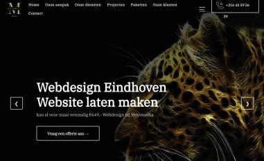 Schermafbeelding van moyomedia.nl