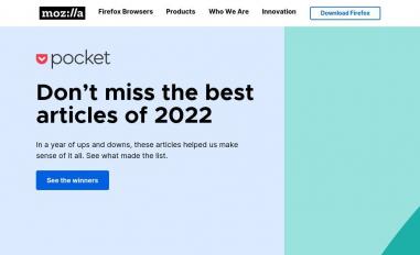 Schermafbeelding van mozilla.org