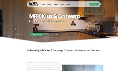 Schermafbeelding van mrkklusenontwerp.nl