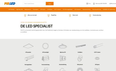 Schermafbeelding van mrled.nl