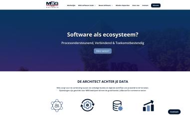 Schermafbeelding van msgsoftware.nl