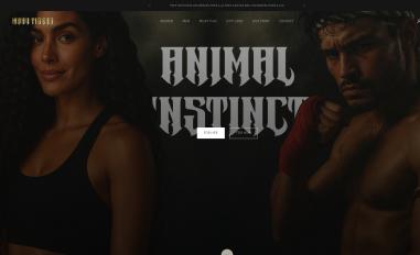 Schermafbeelding van muaytigers.nl