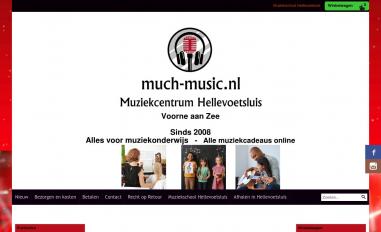 Schermafbeelding van much-music.nl