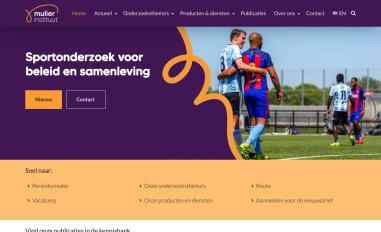 Schermafbeelding van mulierinstituut.nl