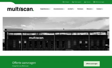 Schermafbeelding van multiscan.nl