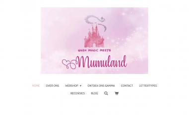 Schermafbeelding van mumuland.be