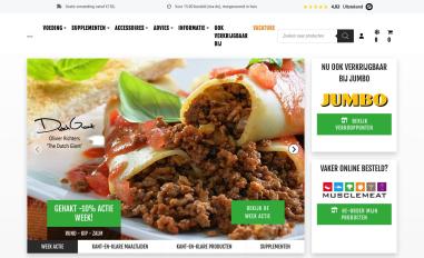 Schermafbeelding van musclemeat.nl