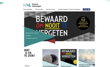 Schermafbeelding van museumvlaardingen.nl