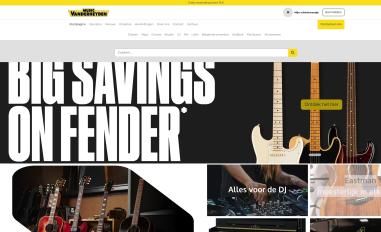 Schermafbeelding van music-vanderheyden.be