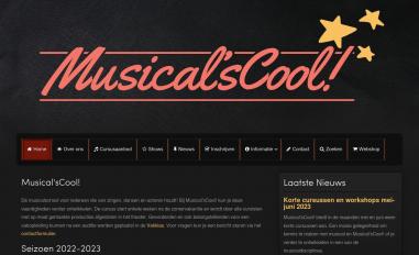 Schermafbeelding van musicalscool.nl