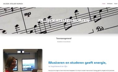 Schermafbeelding van muziekateliernorien.nl