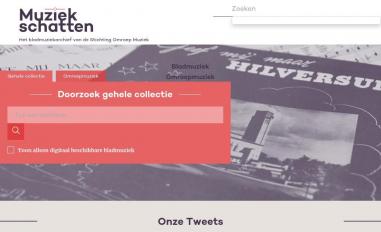 Schermafbeelding van muziekschatten.nl