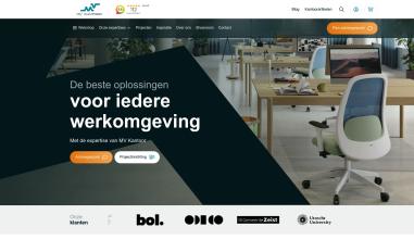 Schermafbeelding van mvkantoor.nl