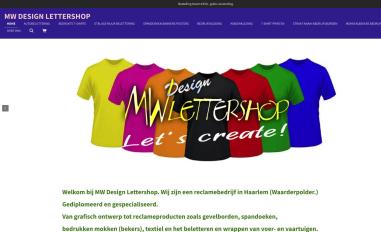 Schermafbeelding van mwdesignlettershop.nl