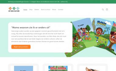 Schermafbeelding van mykidsculture.com