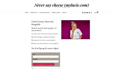 Schermafbeelding van mylucie.com