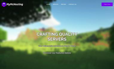 Schermafbeelding van mymchosting.com