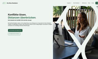 Schermafbeelding van mymetamediation.de