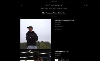 Schermafbeelding van mysticalstudios.store