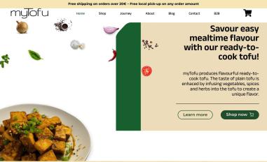 Schermafbeelding van mytofu.nl