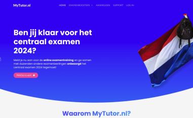 Schermafbeelding van mytutor.nl