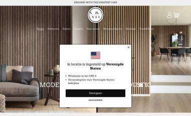 Schermafbeelding van mywoodpanels.com