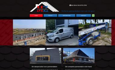 Schermafbeelding van mz-pannendekkersbedrijf.nl