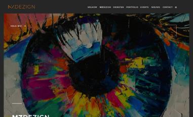 Schermafbeelding van mzdezign.nl
