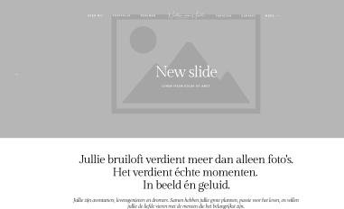 Schermafbeelding van nadinevanmierlofotografie.nl