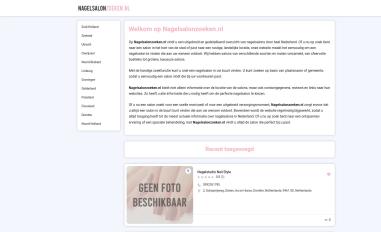 Schermafbeelding van nagelsalonzoeken.nl