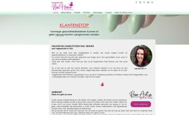 Schermafbeelding van nail-heaven.nl