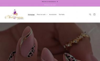 Schermafbeelding van nails2impress.com