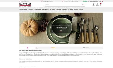 Schermafbeelding van napoleonbestek.nl
