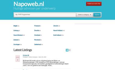 Schermafbeelding van napoweb.nl