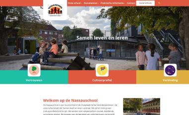 Schermafbeelding van nassauschool.nl